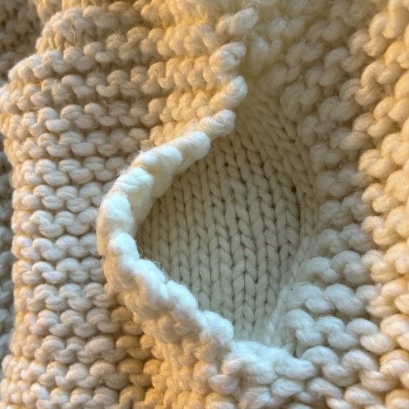 Citizens of Humanity by Jerome Dahan Thick Knit Vest Size S Rare Limited Edition - Picture 11 of 12